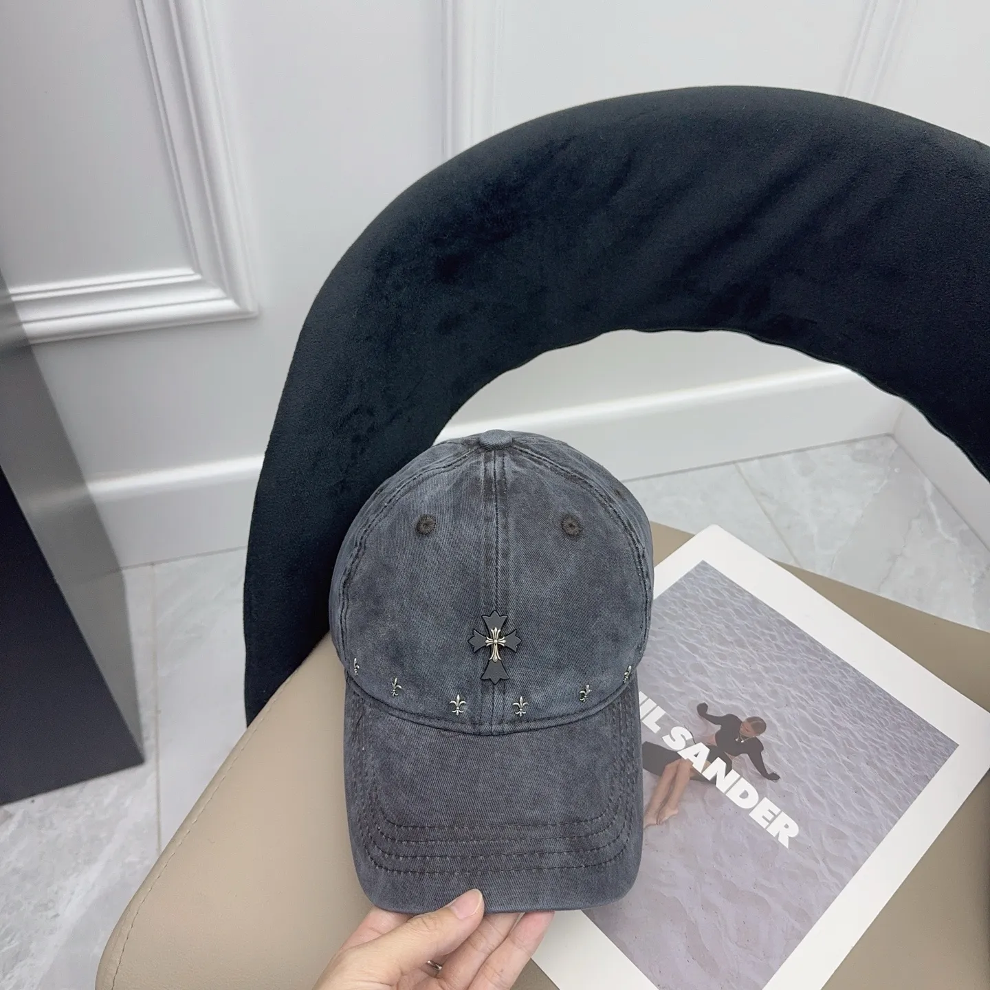Crow Heart✝️ Heavy Industry High Quality Baseball Cap Premium Color‼ ️